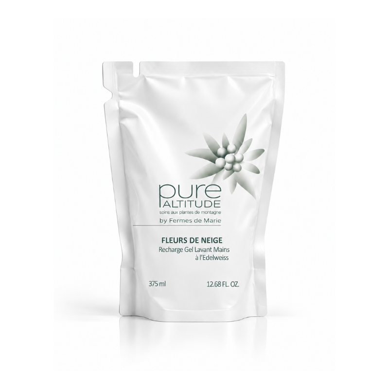 Recharge Gel Lavant Mains Fleurs de Neige Pure Altitude