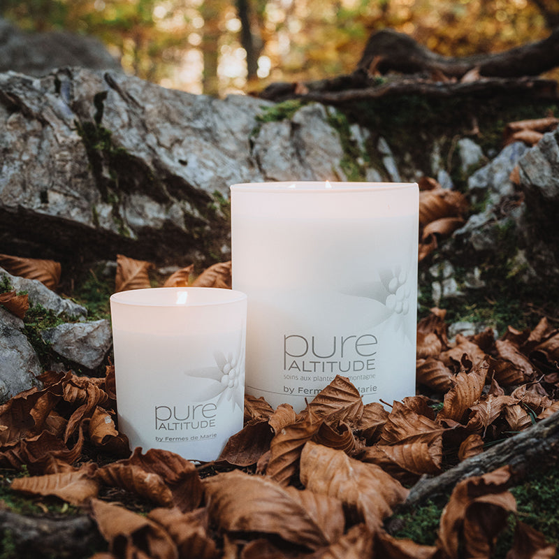 Bougie Fleurs de Neige