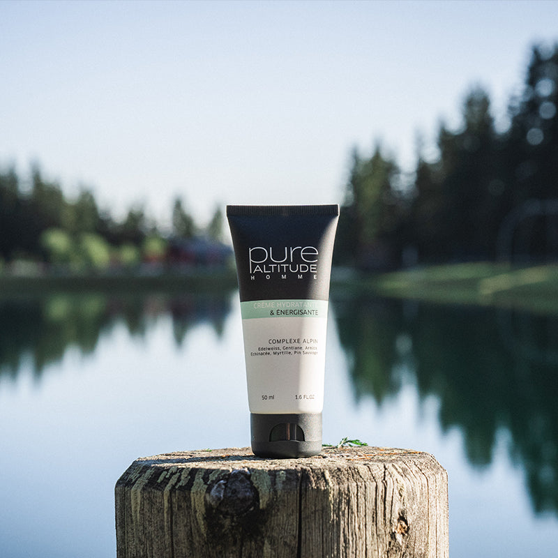 Crème Homme Hydratante & Énergisante au Complexe Alpin