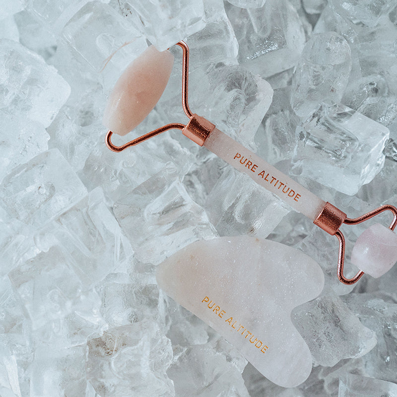 Face Gua Sha in Rose Quartz