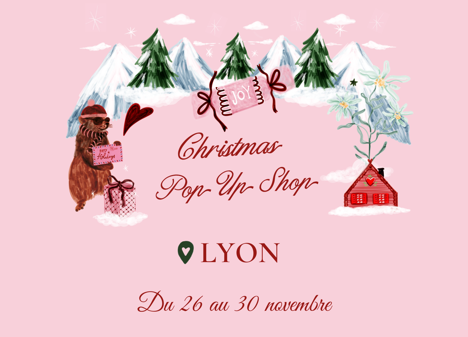 Christmas Pop Up Shop à Lyon