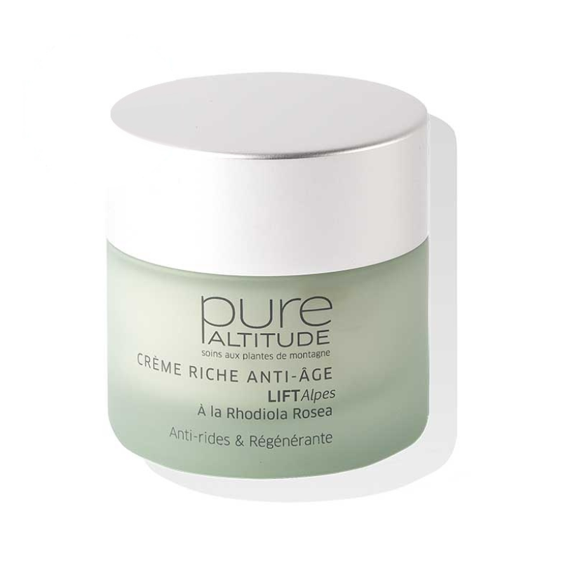 Crème Riche Anti-Âge à la Rhodiola Rosea